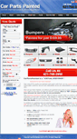 Mobile Screenshot of carpartspainted.com